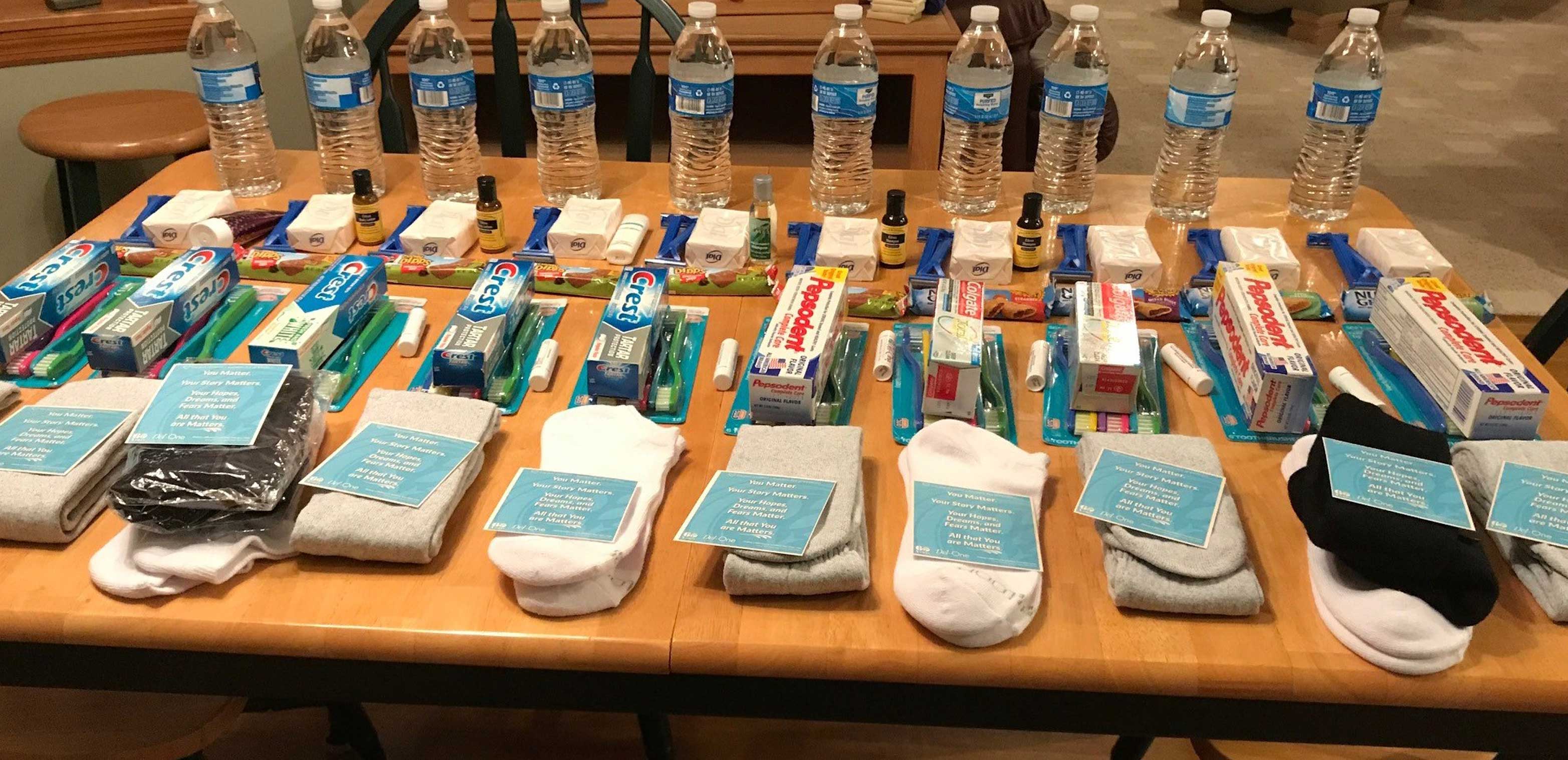 Blessing Bags from Del-One FCU