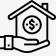 Icono de préstamos hipotecarios
